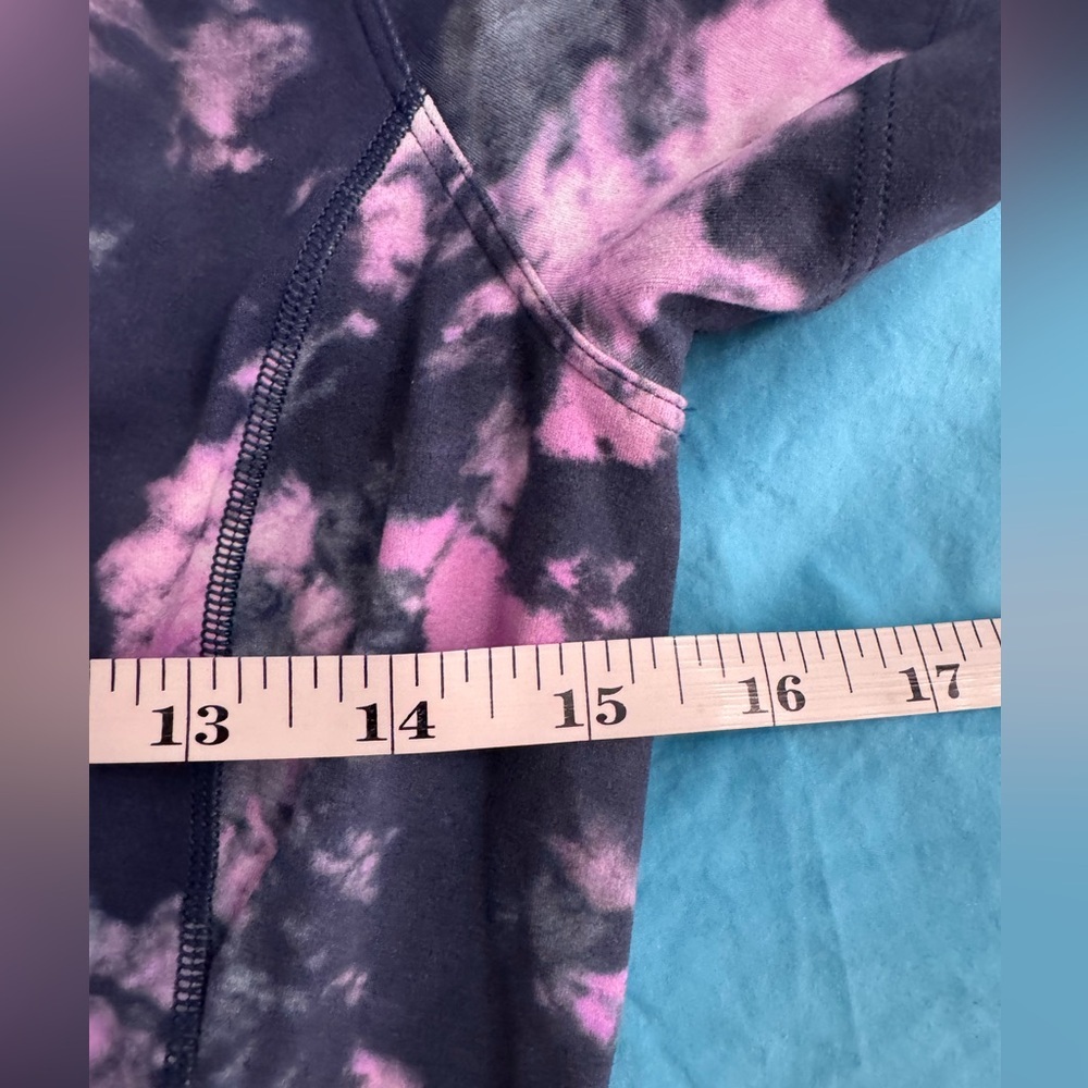 NWOT Lululemon Align T-Shirt Circulate Tie Dye Mineral Blue Multi - Picture 5 of 6